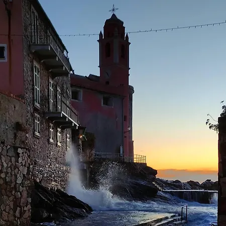 N6 San Terenzo Lerici-4 Posti Letto-parcheggio Privato- Aria Condizionata Apartmán