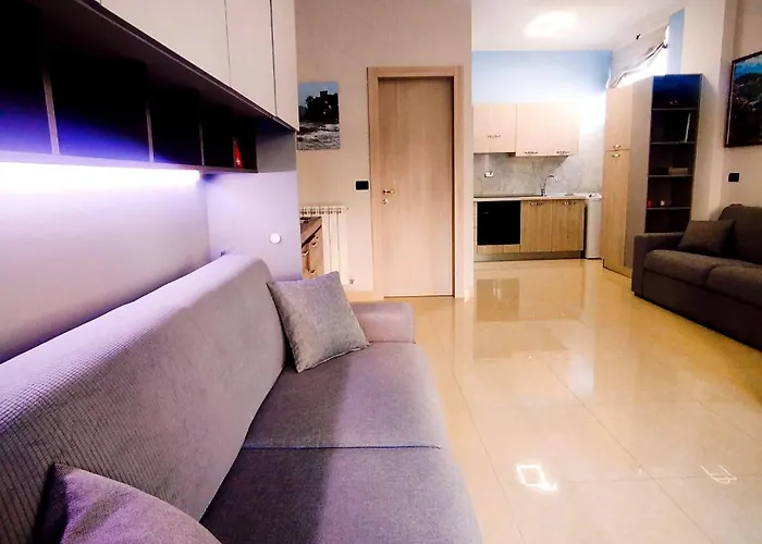 N6 San Terenzo Lerici-4 Posti Letto-parcheggio Privato- Aria Condizionata Lejlighed